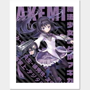 Mahou Shoujo Madoka☆Magica - Homura Akemi Posters and Art